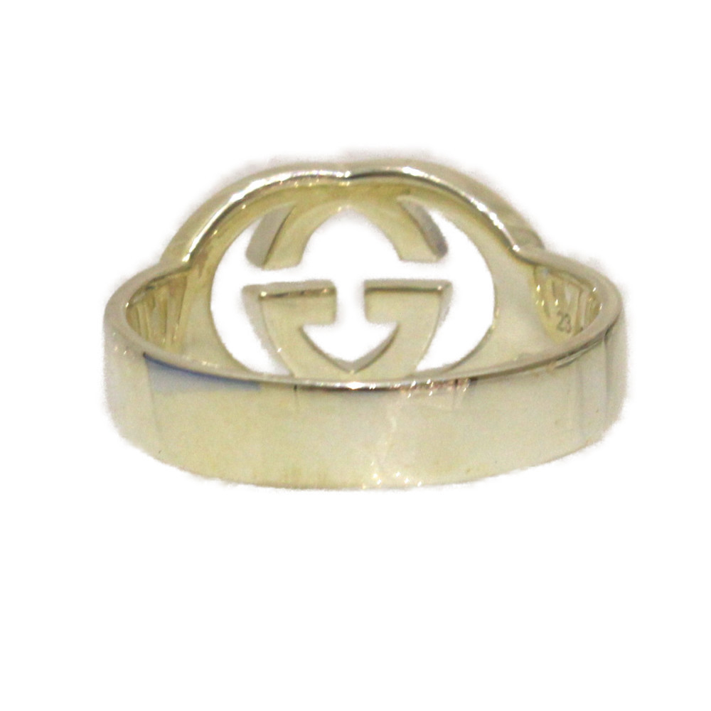 Gucci Interlocking Gg Ring Silver - image 3